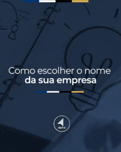 Como escolher o nome da sua empresa